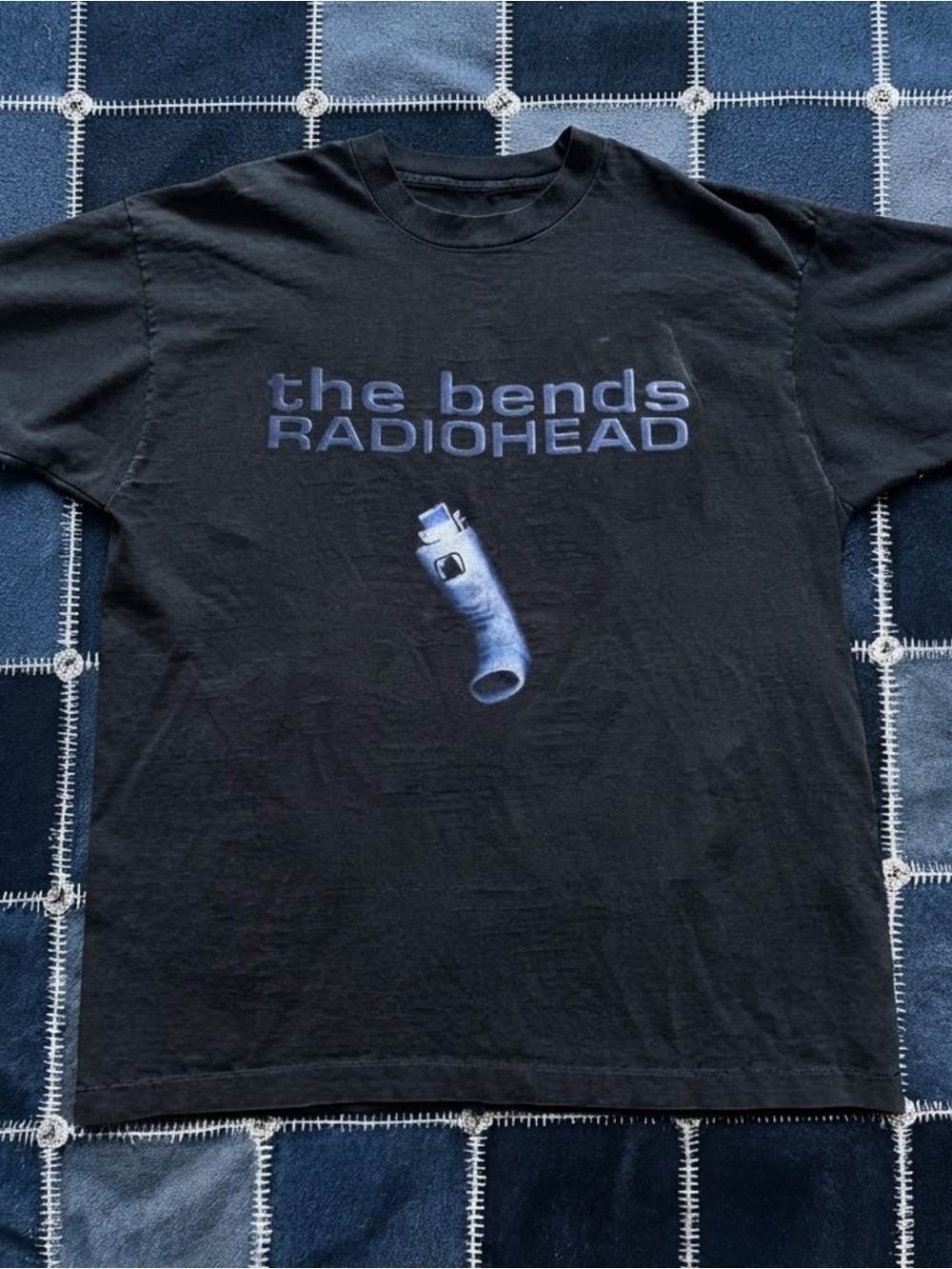 Gildan Black Radiohead "The Bends" Graphic Tee